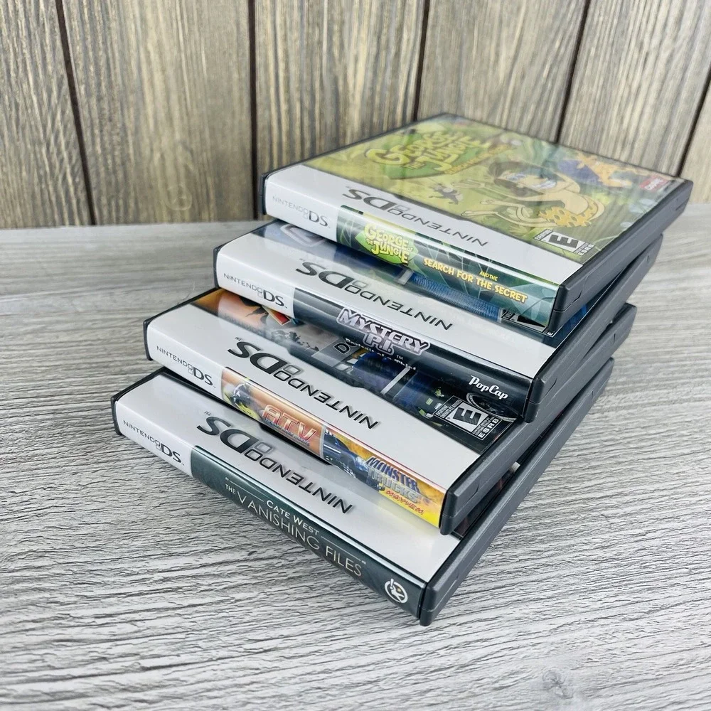Lot Of 4 Nintendo DS Games Complete Tested Working
